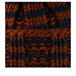 Шапка STETSON арт. 8599394 BEANIE STRIPES W POMPOM STETSON FREESTYLE (бордовый / синий)