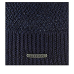 Шапка STETSON арт. 8599396 BEANIE MERINO WOOL (темно-синий)
