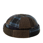 Шапка STETSON арт. 8820910 DOCKER PATCHWORK (синий / серый)