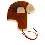 Шапка STETSON арт. 9291108 BOMBER CAP CORDUROY STETSON FREESTYLE (оранжевый / коричневый)
