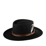 Шляпа STETSON арт. 3598120 GAMBLER WOOLFELT (черный)
