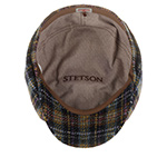 Кепка STETSON арт. 6840348 HATTERAS CHECK HARRIS TWEED (синий / желтый / фиолетовый)