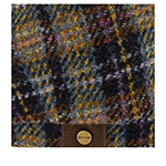 Кепка STETSON арт. 6840348 HATTERAS CHECK HARRIS TWEED (синий / желтый / фиолетовый)