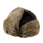 Шапка STETSON арт. 9297303 BOMBER CAP COWHIDE (темно-коричневый)
