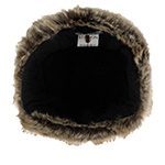 Шапка STETSON арт. 9297303 BOMBER CAP COWHIDE (темно-коричневый)