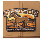 Бейсболка STETSON арт. 7771106 BASEBALL CAP MUSTANG (бежевый / светло-коричневый)