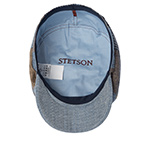 Кепка STETSON арт. 6873901 HATTERAS PATCHWORK (голубой / коричневый)