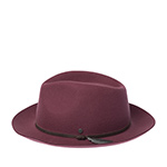 Шляпа STETSON арт. 2118110 FEDORA WOOLFELT (малиновый)