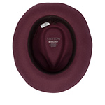 Шляпа STETSON арт. 2118110 FEDORA WOOLFELT (малиновый)