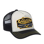 Бейсболка STETSON арт. 7751103K TRUCKER CAP AMERICAN HERITAGE (черный / белый)