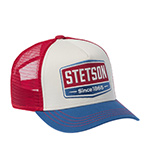 Бейсболка STETSON арт. 7751107K TRUCKER CAP GASOLINE (синий / белый)