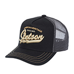 Бейсболка STETSON арт. 7751171K TRUCKER CAP AMERICAN HERITAGE CLASSIC (черный)
