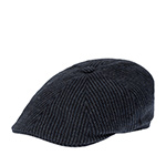 Кепка STETSON арт. 6830701 8-PANEL CAP WOOLEN STRIPE (темно-синий)