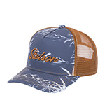 Бейсболка STETSON арт. 7741127 TRUCKER CAP MINIMAL ALOHA PRINT (синий / коричневый)
