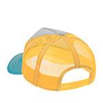 Бейсболка STETSON арт. 7761183 TRUCKER CAP FUN (серый / бирюзовый)