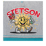 Бейсболка STETSON арт. 7761183 TRUCKER CAP FUN (серый / бирюзовый)