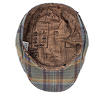 Кепка STETSON арт. 6843205 HATTERAS LINEN CHECK (синий / серый / желтый)