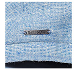 Кепка STETSON арт. 6872101 HATTERAS SILK/LINEN/VIRGIN WOOL (голубой)