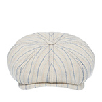 Кепка STETSON арт. 6873702 HATTERAS LINEN STRIPES (кремовый / синий)