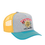 Бейсболка STETSON арт. 7761183K TRUCKER CAP FUN (серый / бирюзовый)