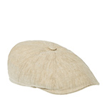 Кепка STETSON арт. 6833102 8-PANEL CAP LINEN (кремовый)