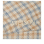 Кепка STETSON арт. 6870204 HATTERAS LINEN/COTTON CHECK SUSTAINABLE (кремовый / голубой)