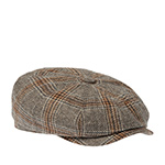 Кепка STETSON арт. 6840353 HATTERAS WOOL/CASHMERE (серый / светло-коричневый)