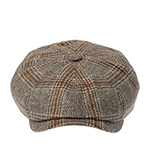 Кепка STETSON арт. 6840353 HATTERAS WOOL/CASHMERE (серый / светло-коричневый)