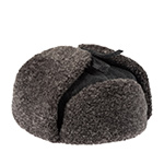 Шапка STETSON арт. 9291111 BOMBER CAP DENIM GARAGE THEME (черный)