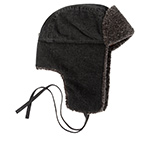 Шапка STETSON арт. 9291111 BOMBER CAP DENIM GARAGE THEME (черный)