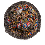 Шапка STETSON арт. 9291111 BOMBER CAP DENIM GARAGE THEME (черный)