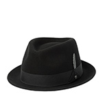 Шляпа STETSON арт. 1398122 PLAYER WOOLFELT (черный)
