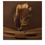 Шляпа STETSON арт. 1398124 PLAYER WOOLFELT/CASHMERE (коричневый)