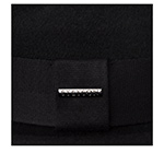 Шляпа STETSON арт. 1398127 PLAYER WOOLFELT SUEDE (черный)