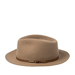 Шляпа STETSON арт. 2138105 FEDORA WOOLFELT (светло-коричневый)