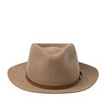 Шляпа STETSON арт. 2138105 FEDORA WOOLFELT (светло-коричневый)