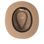 Шляпа STETSON арт. 2138105 FEDORA WOOLFELT (светло-коричневый)