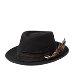 Шляпа STETSON арт. 2198211 FEDORA FURFELT (черный)