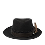 Шляпа STETSON арт. 2198211 FEDORA FURFELT (черный)