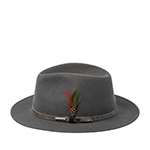 Шляпа STETSON арт. 2598149 TRAVELLER WOOLFELT (серый)