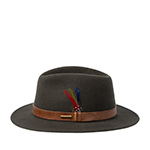 Шляпа STETSON арт. 2598154 TRAVELLER WOOLFELT (темно-серый)