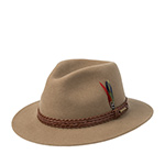 Шляпа STETSON арт. 2598155 TRAVELLER WOOLFELT (бежевый)