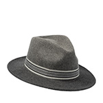 Шляпа STETSON арт. 2598158 TRAVELLER WOOLFELT MIX (серый)