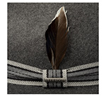 Шляпа STETSON арт. 2598158 TRAVELLER WOOLFELT MIX (серый)