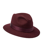 Шляпа STETSON арт. 2628205 TRAVELLER FURFELT (бордовый)