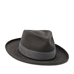 Шляпа STETSON арт. 3598205 FEDORA FURFELT (темно-серый)