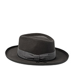 Шляпа STETSON арт. 3598205 FEDORA FURFELT (темно-серый)