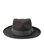 Шляпа STETSON арт. 3598205 FEDORA FURFELT (темно-серый)