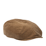 Кепка STETSON арт. 6811103 8-PANEL CAP CORDUROY GARAGE THEME (темно-бежевый)
