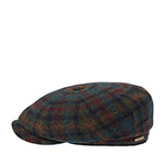 Кепка STETSON арт. 6870205 HATTERAS WOOL (оливковый / синий / красный)